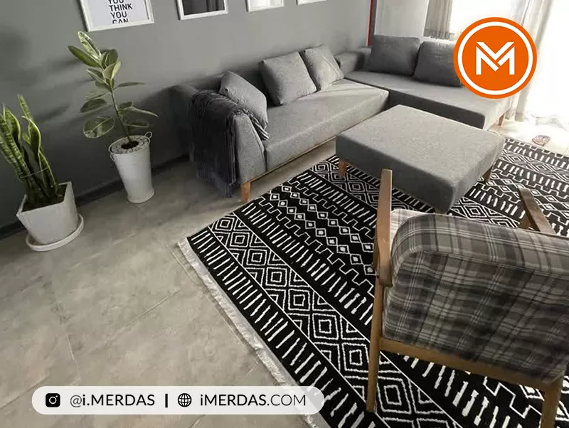 دکوراسیون سفید مشکی