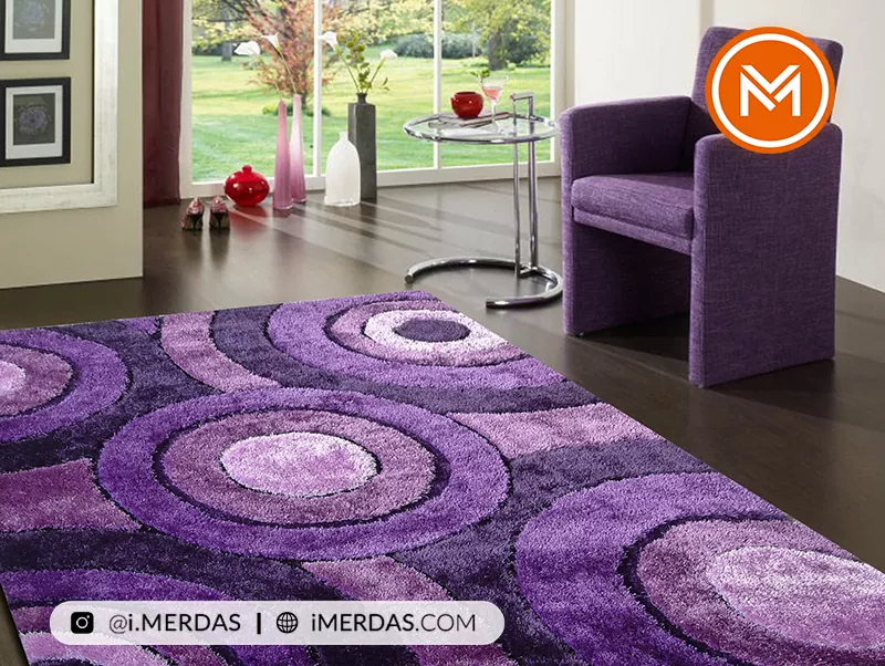 ست کردن دکوراسیون منزل با مبل بنفش