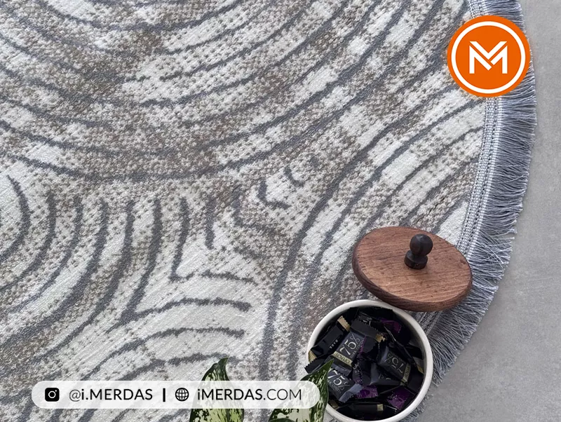 انتخاب اندازه مناسب فرش گرد