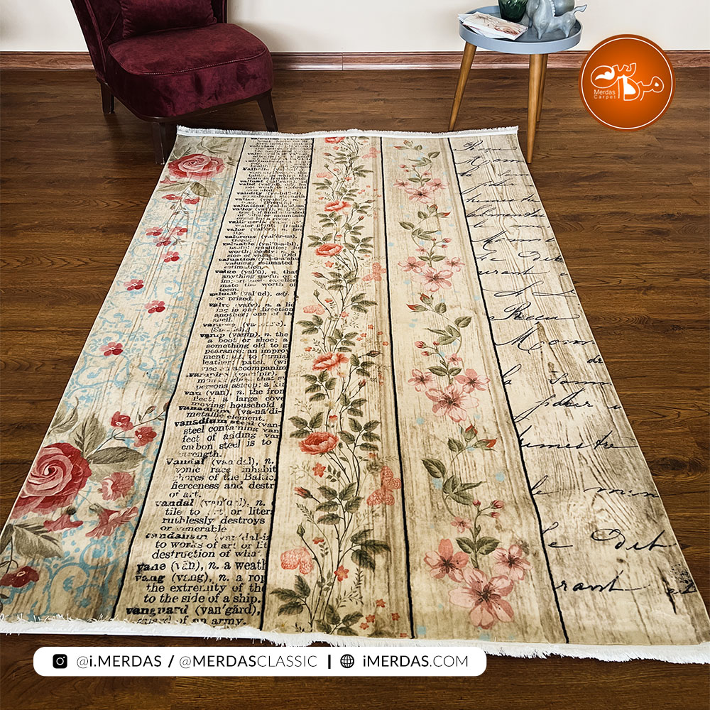 فرش کد 10426 زمینه تمام رنگ