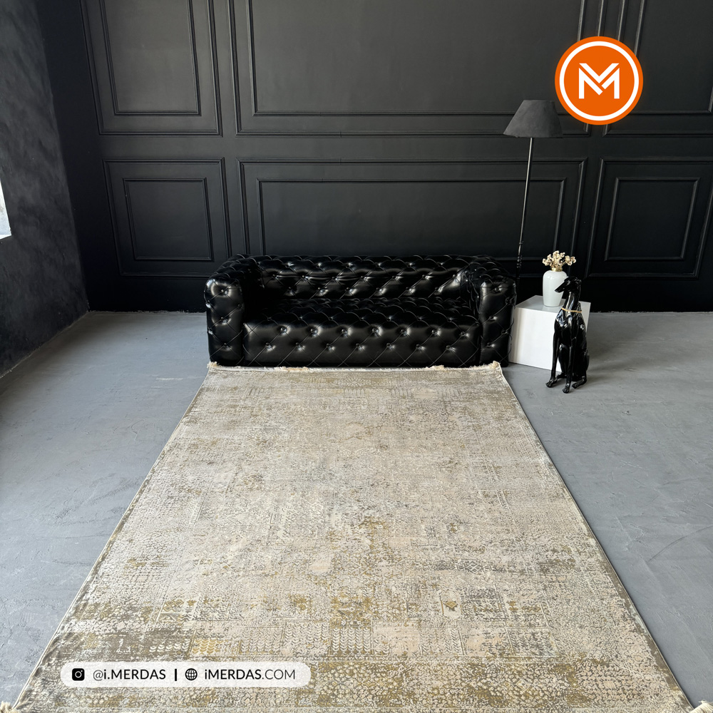 فرش وینتیج mc کد 06 زمینه تمام رنگ