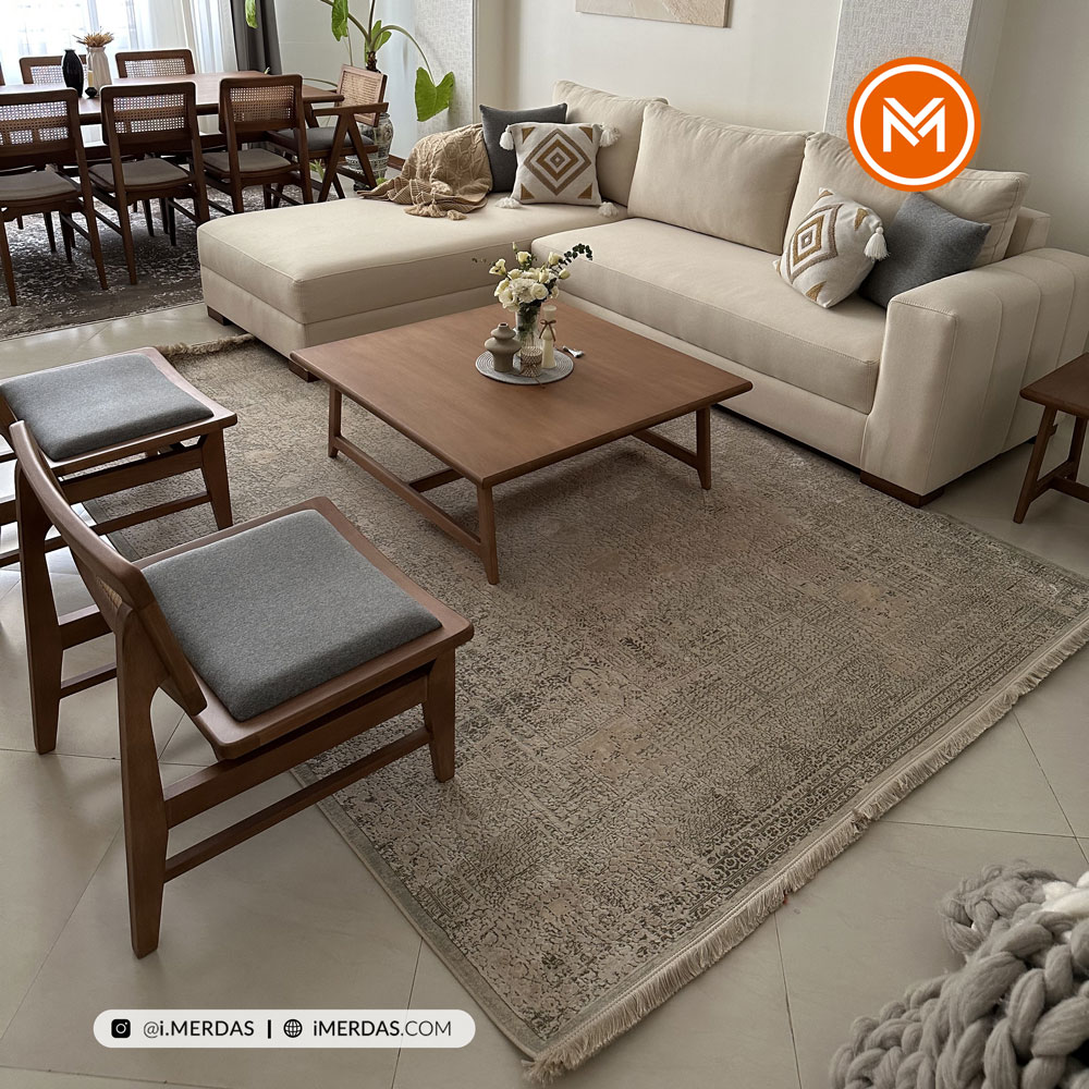 فرش وینتیج mc کد 05 زمینه تمام رنگ