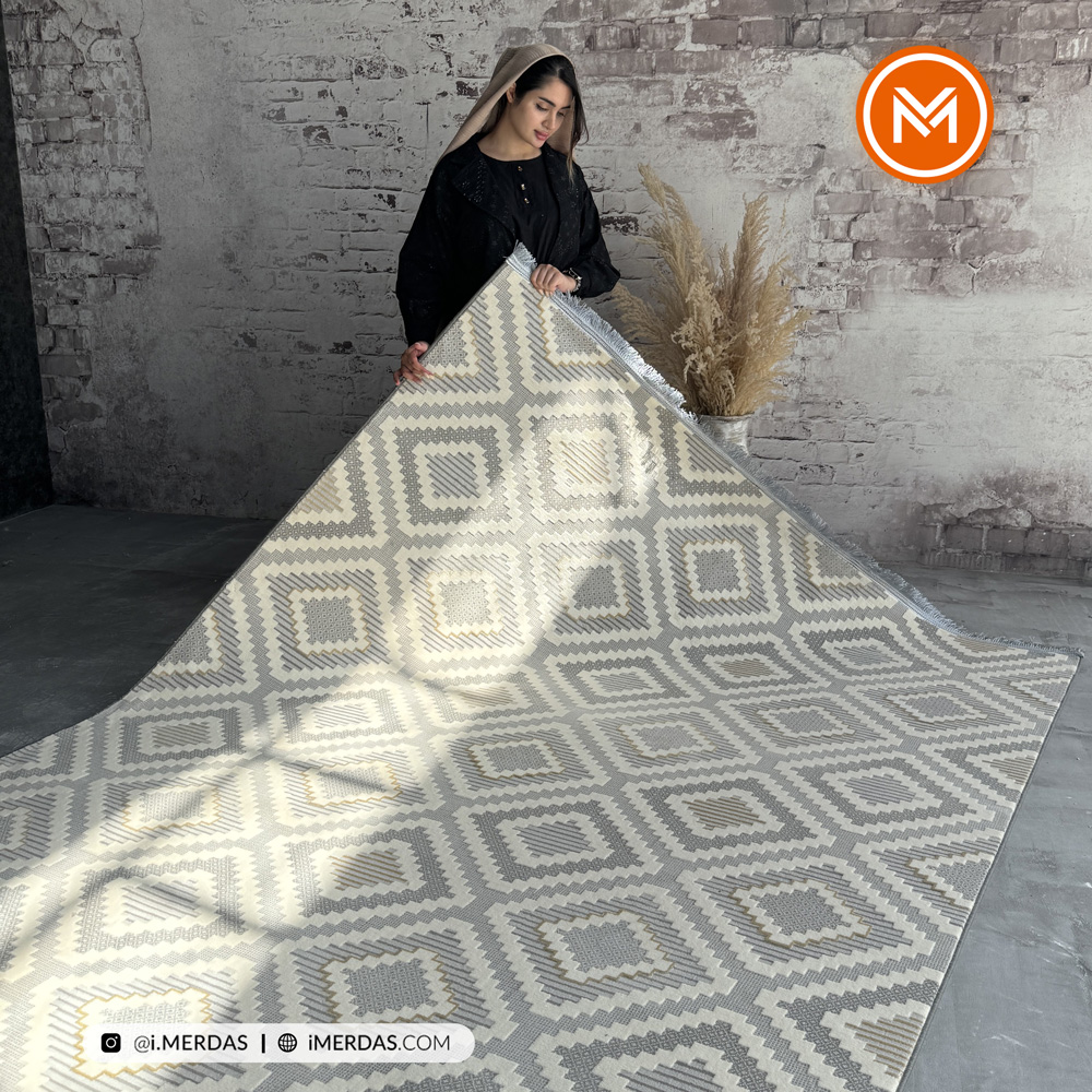 فرش پتینه کد 451 زمینه تمام رنگ