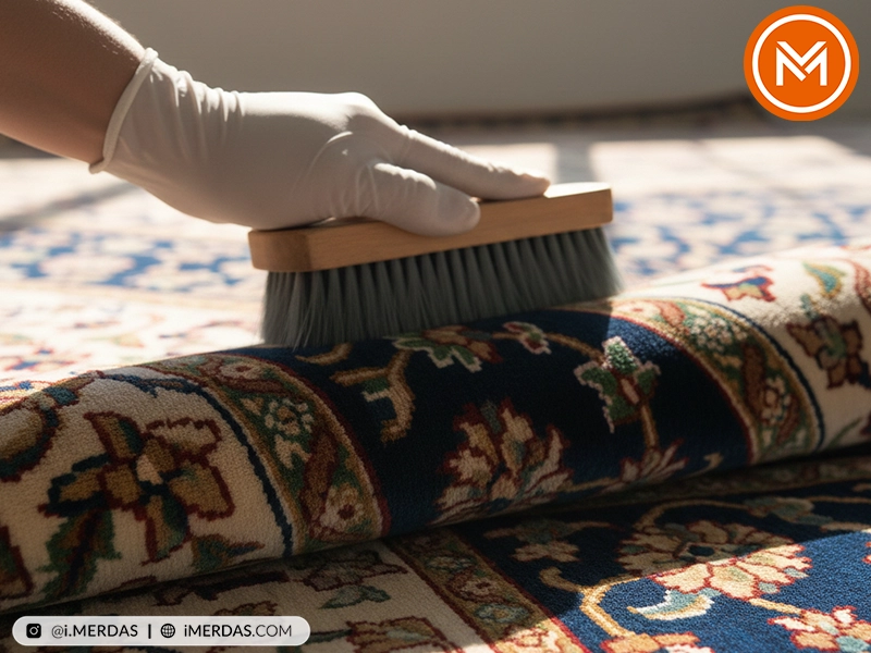  اصول نگهداری فرش ماشینی ابریشمی