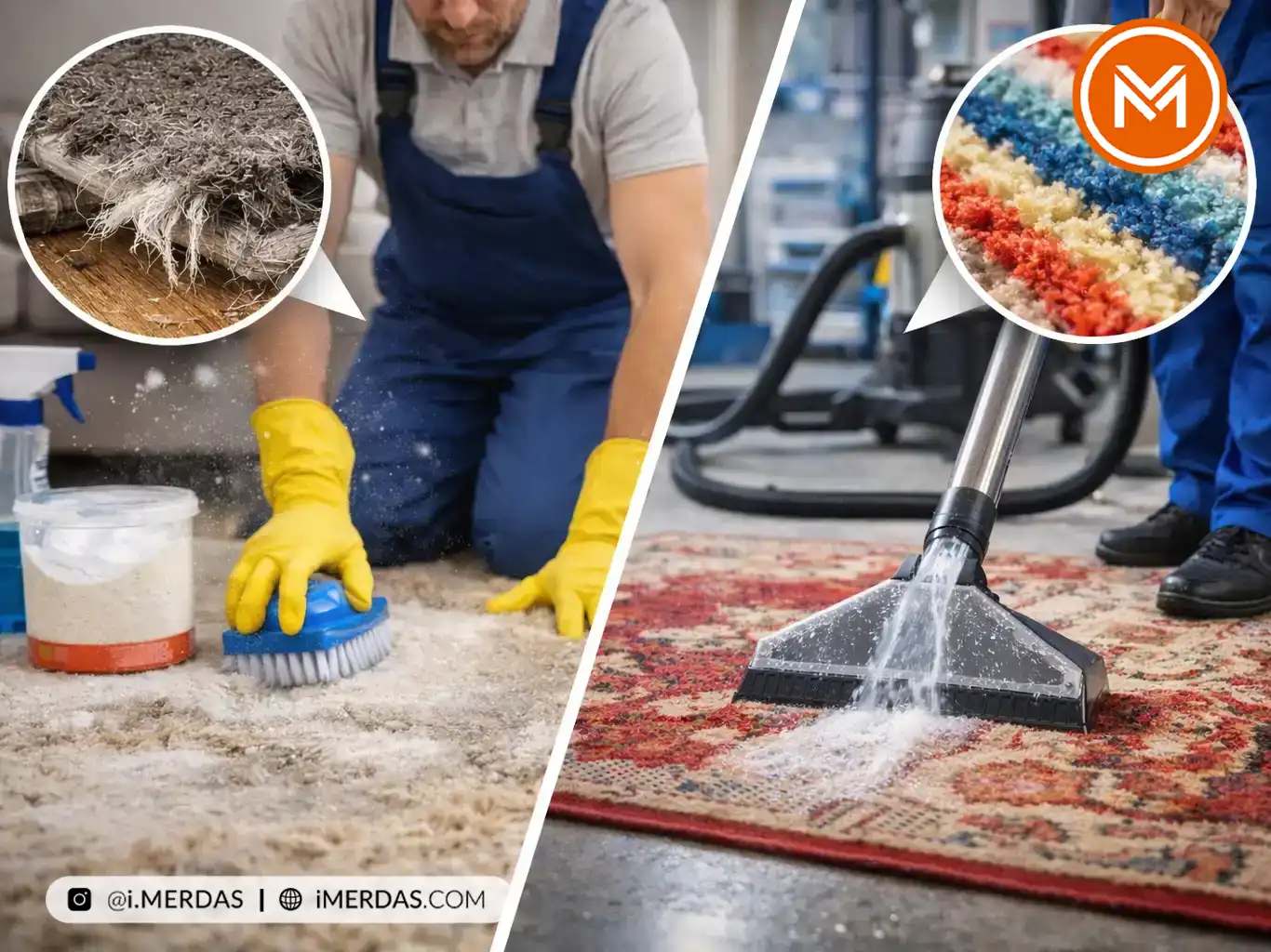 راهنمای کامل شستشوی فرش ماشینی، شستشو در خانه یا توسط قالیشویی؟