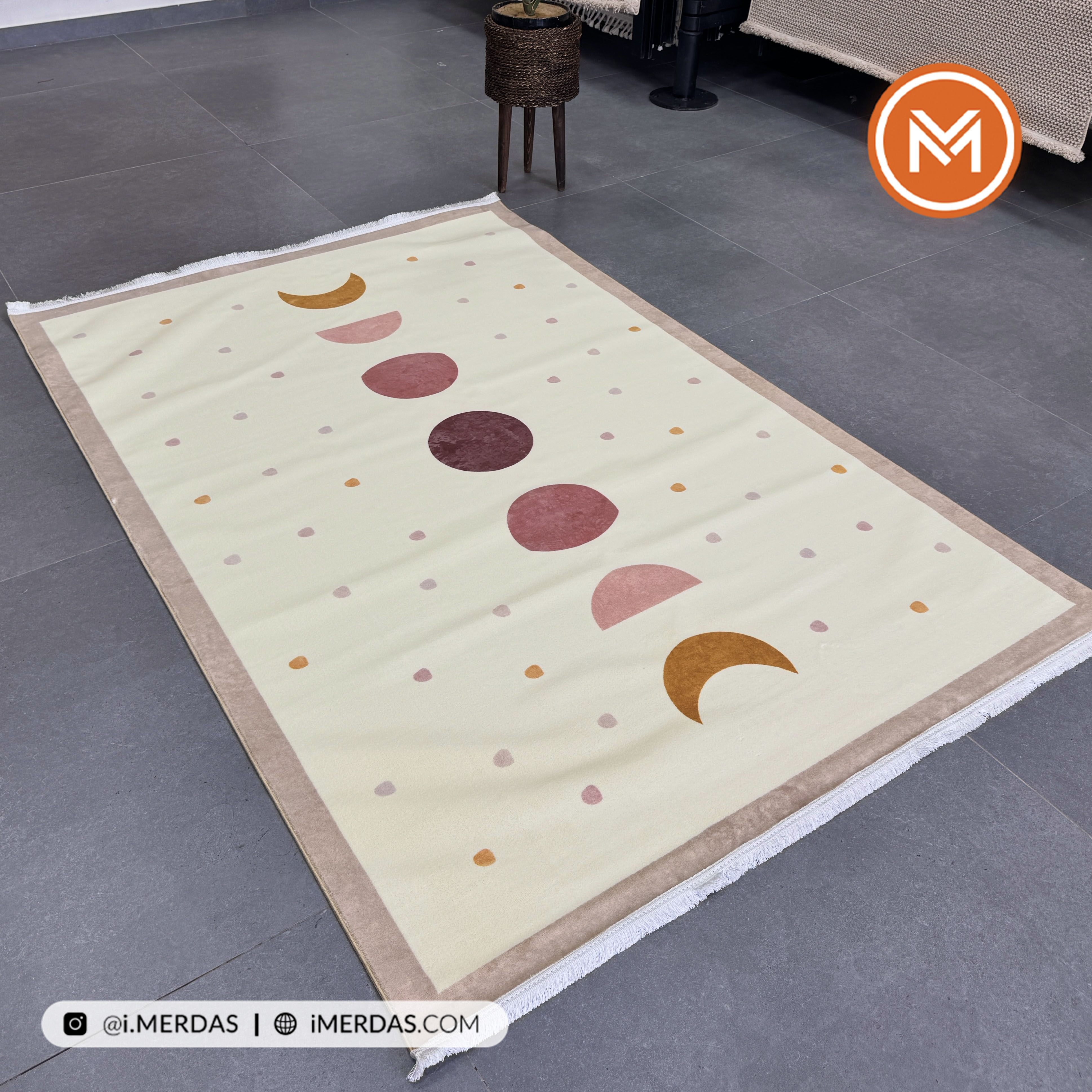 فرش کودک کد 15209 زمینه تمام رنگ