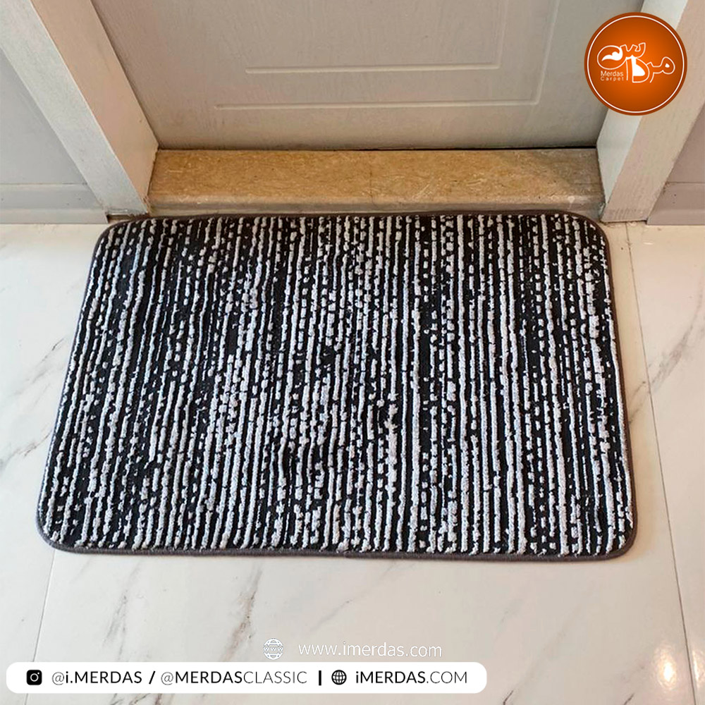 فرش پادری مراکشی کد 41239 زمینه نقره ای