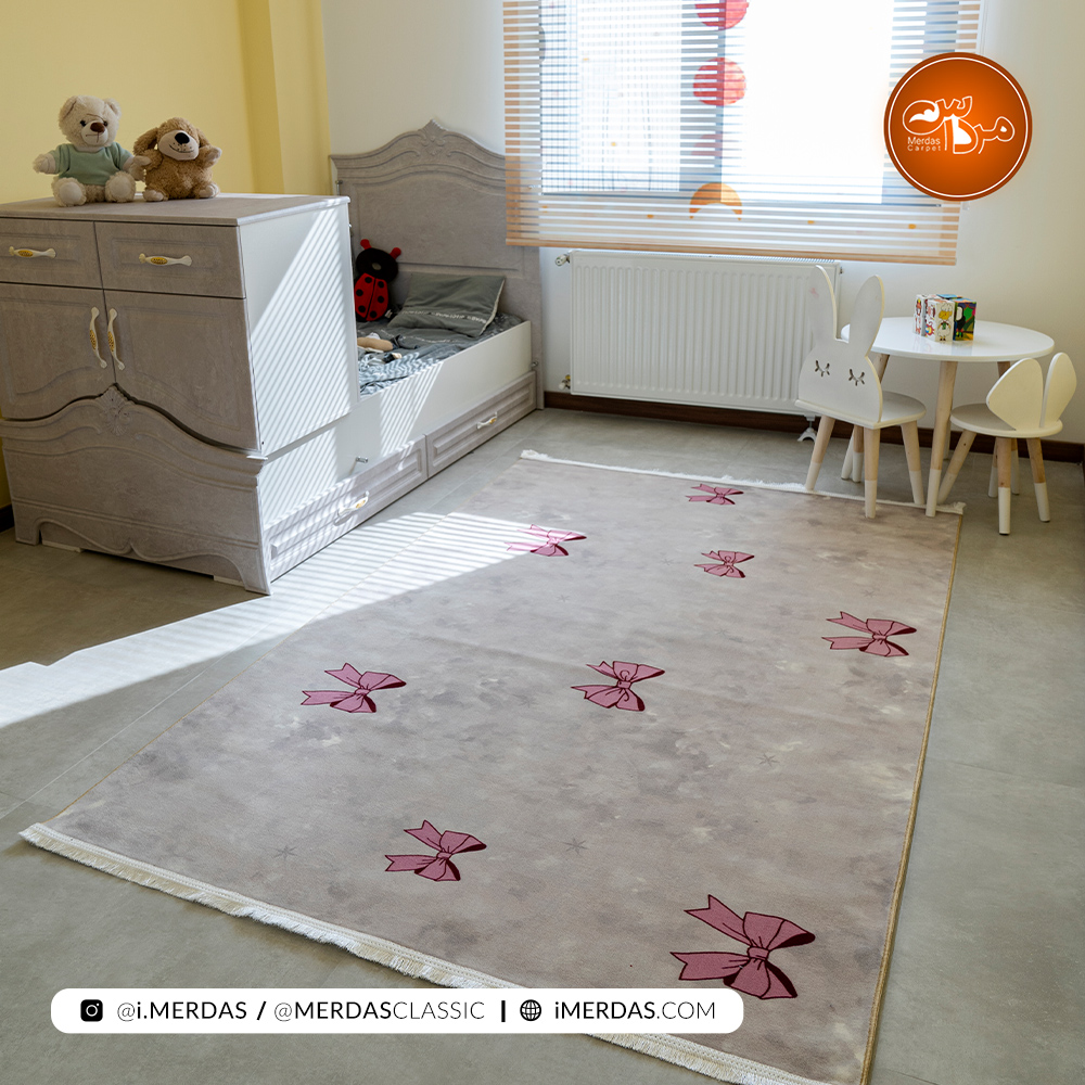 فرش کودک اختصاصی کد 15008 زمینه تمام رنگ