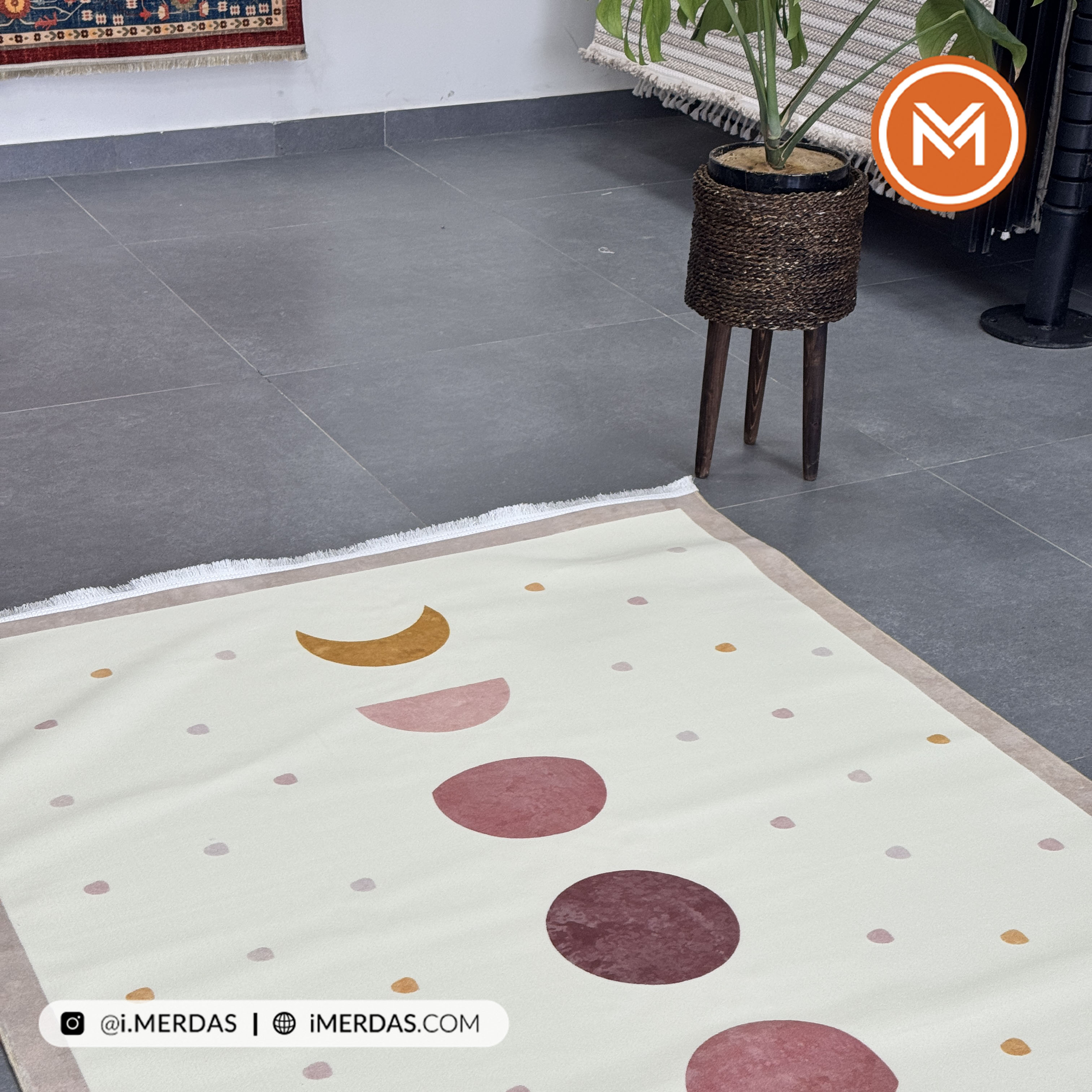 فرش کودک کد 15209 زمینه تمام رنگ