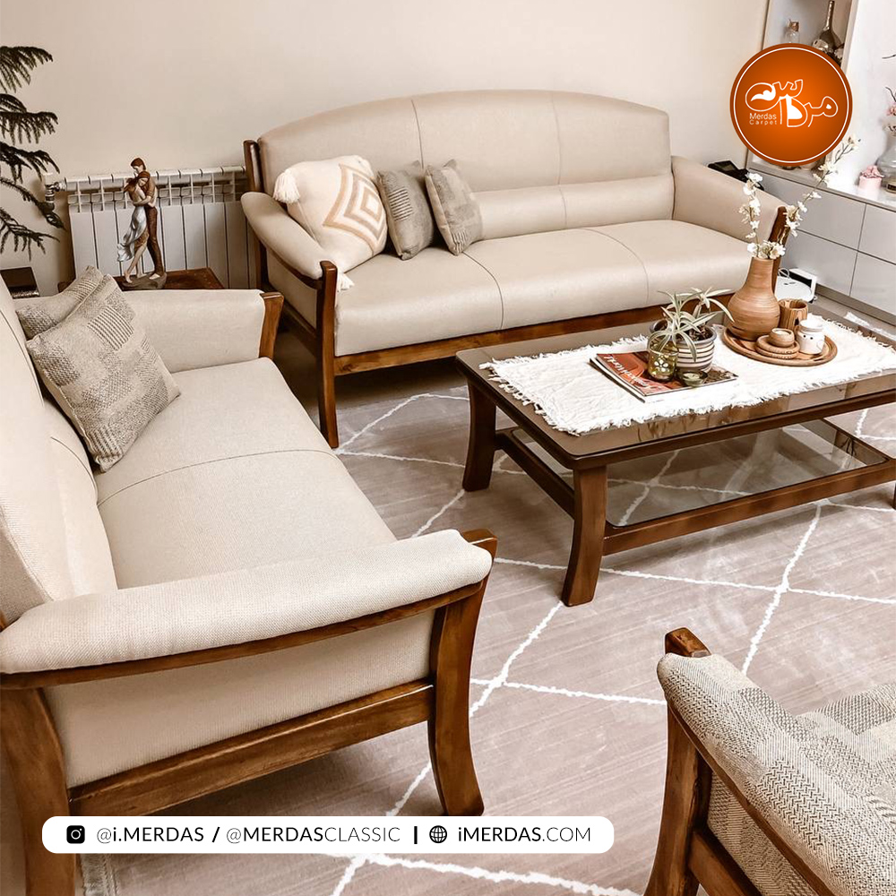 فرش مراکشی کد 41278 زمینه بژ