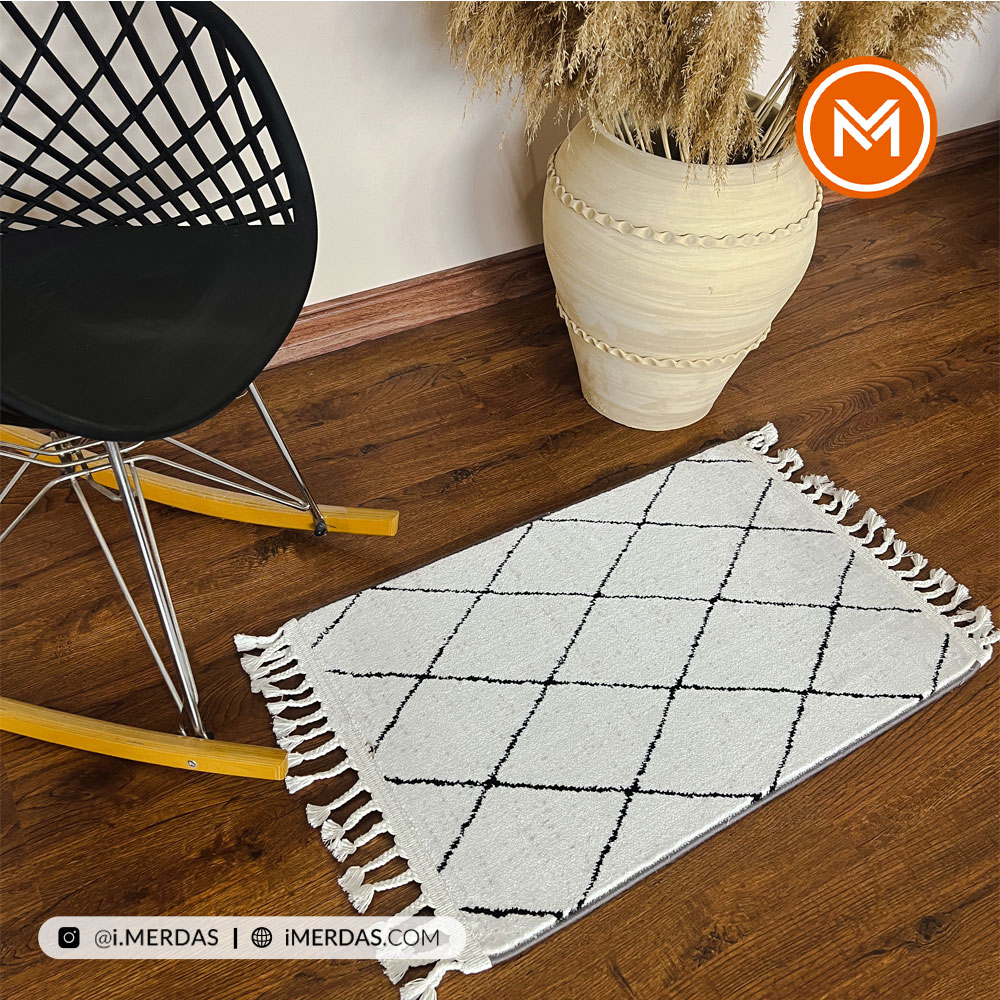 فرش پادری کد 41278 زمینه کرم