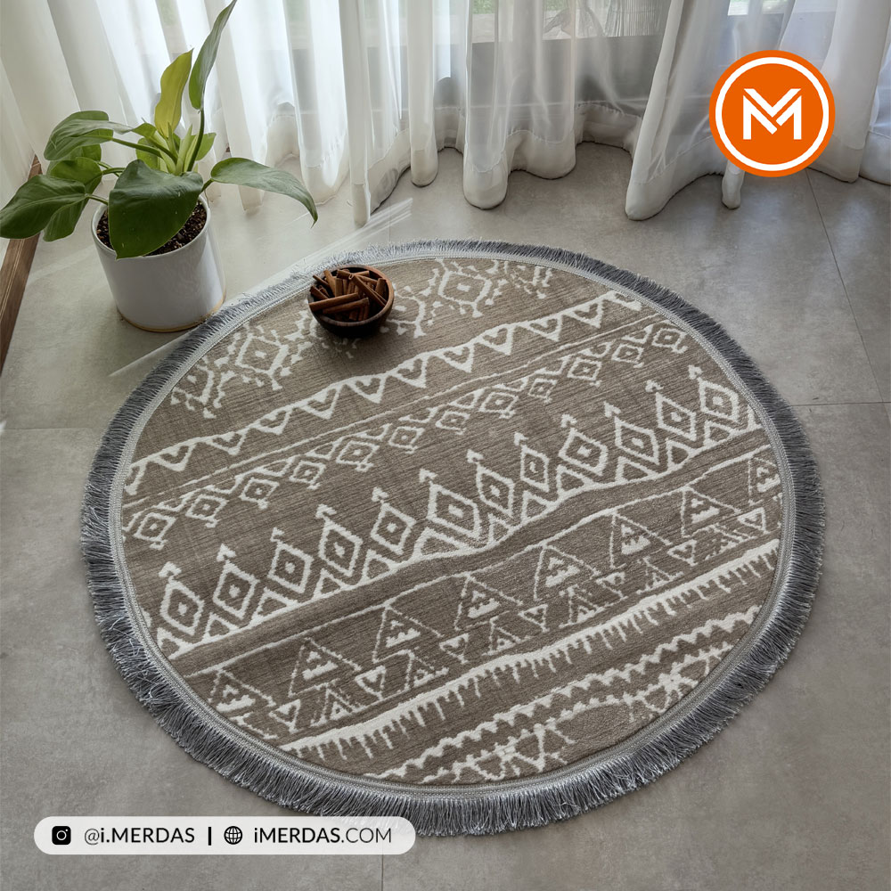 فرش مراکشی کد 41301 زمینه بژ