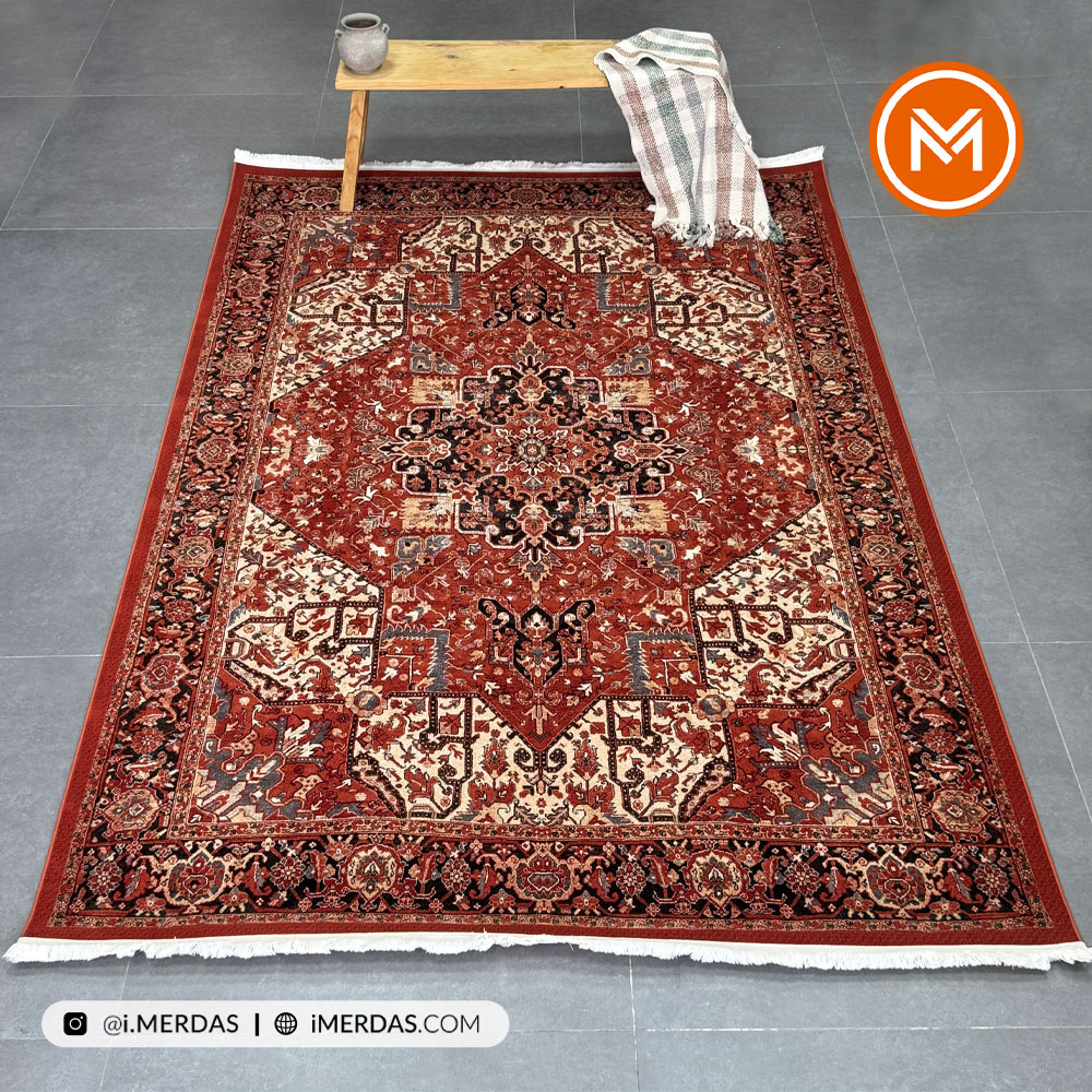 فرش وینتیج کد 20509 زمینه تمام رنگ
