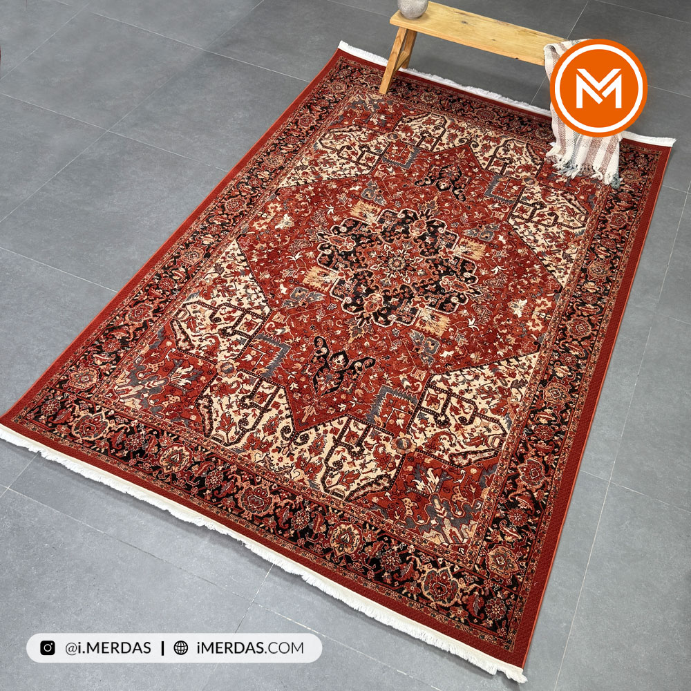 فرش وینتیج کد 20509 زمینه تمام رنگ