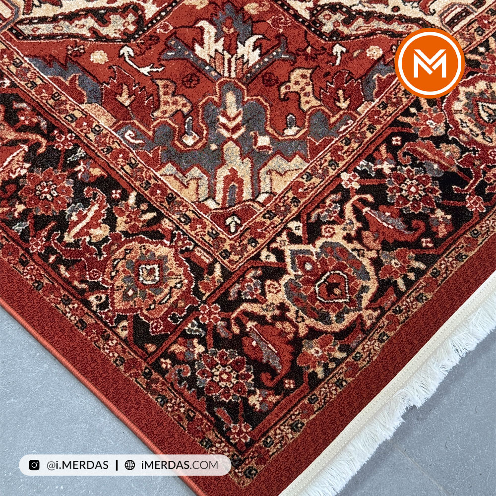 فرش وینتیج کد 20509 زمینه تمام رنگ