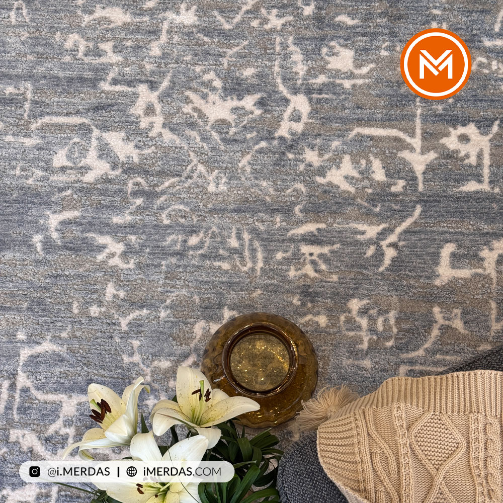 فرش وینتیج کد A7308 زمینه تمام رنگ