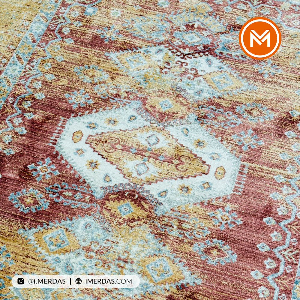 فرش وینتیج کد B7311 زمینه تمام رنگ