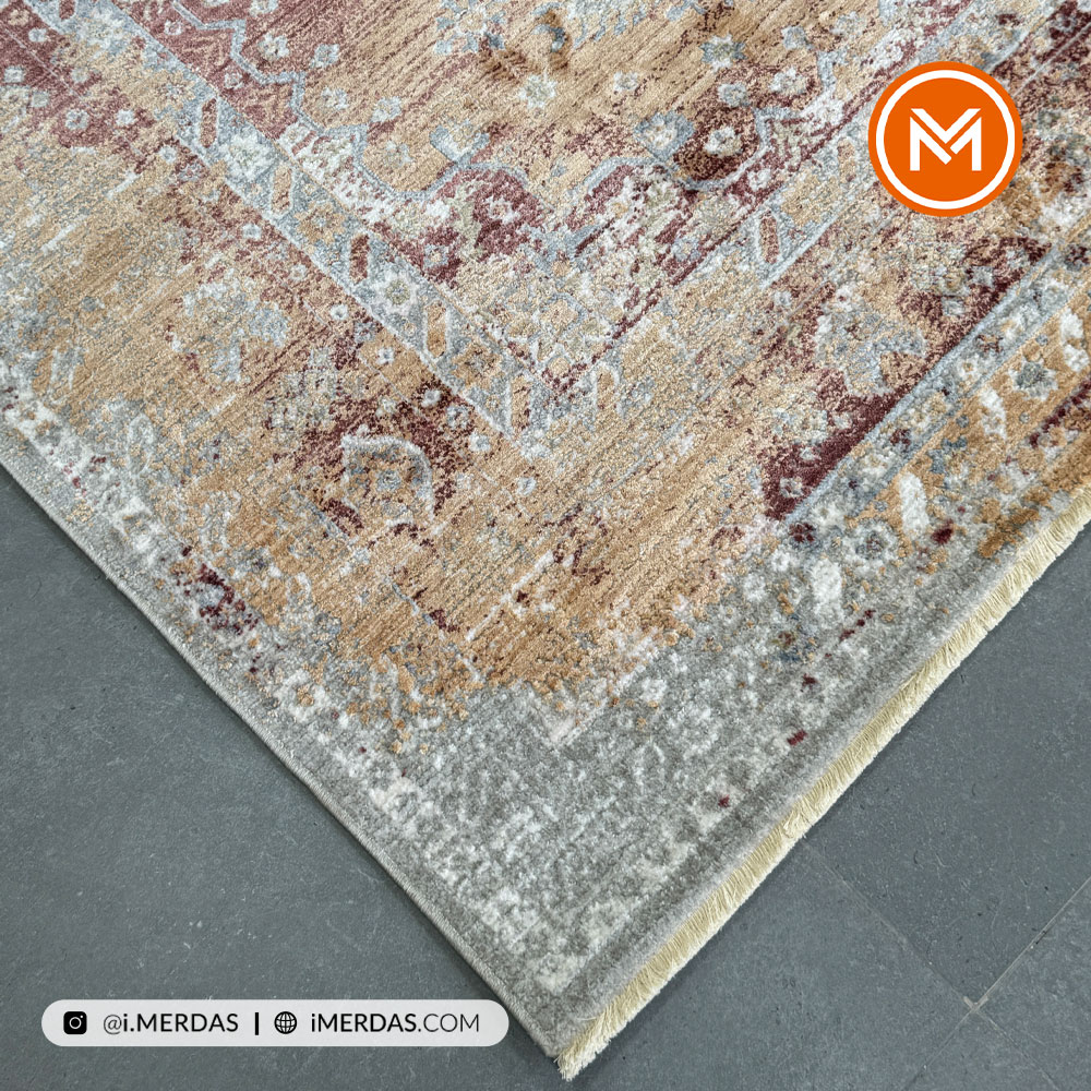 فرش وینتیج کد B7311 زمینه تمام رنگ