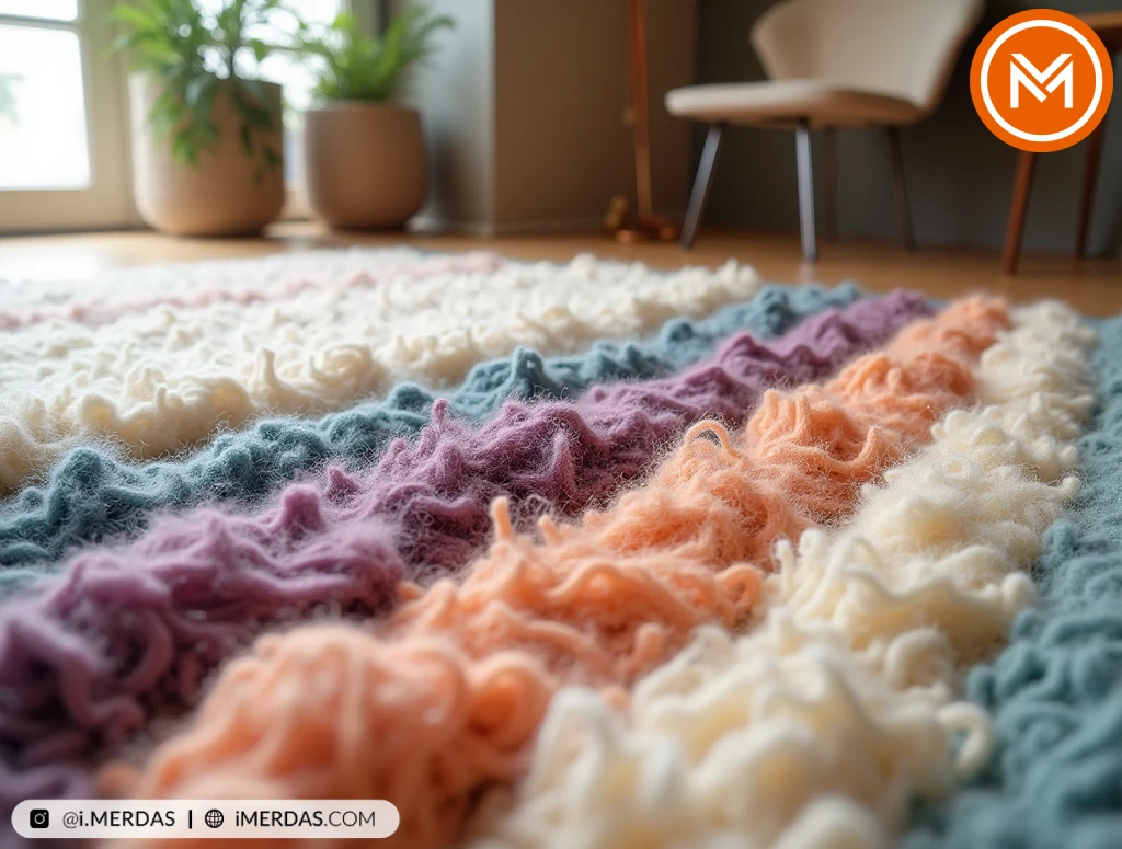 بهترین نخ فرش ماشینی؛ راهنمای کامل انتخاب نخ مناسب + مقایسه تمام الیاف