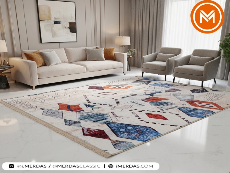 فرش فانتزی چیست؟ راهنمای کامل انتخاب محبوب‌ترین مدل‌های فانتزی برای دکوراسیون