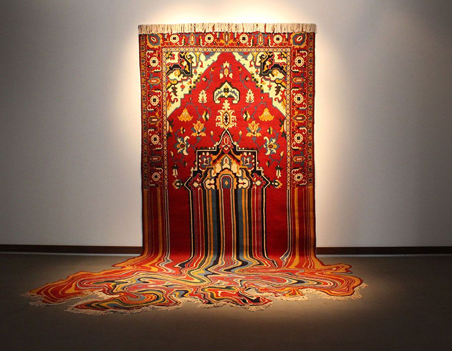 فرش دستباف هنر ایرانی