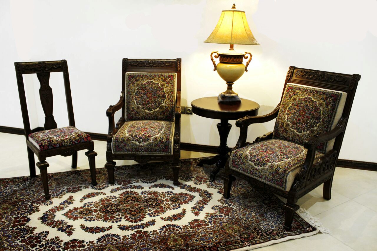 کرمان و هنر قالی بافی و مبل قالی