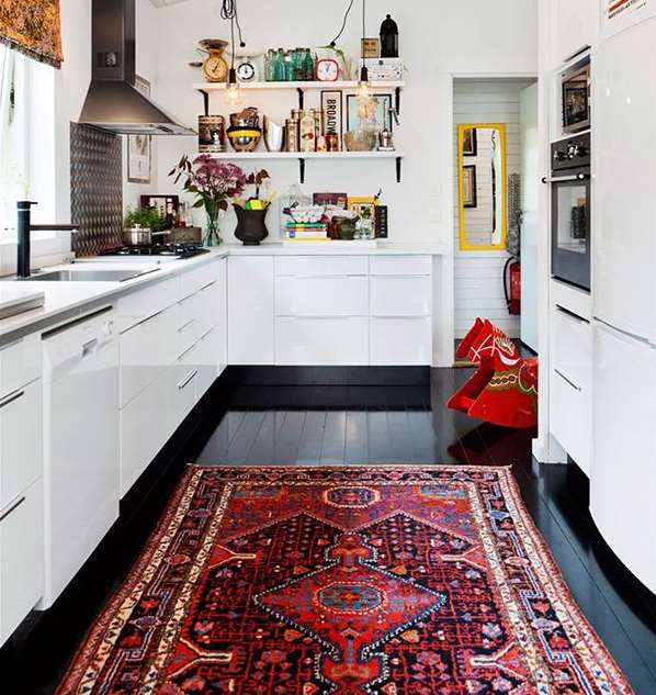 فرش مناسب آشپزخانه چگونه فرشی است؟