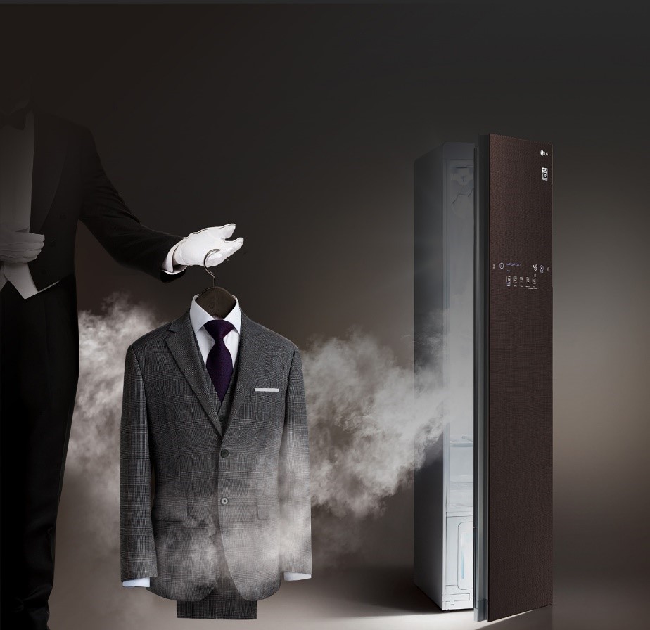 شرکت الجی از لباسهای شما مراقبت میکند!