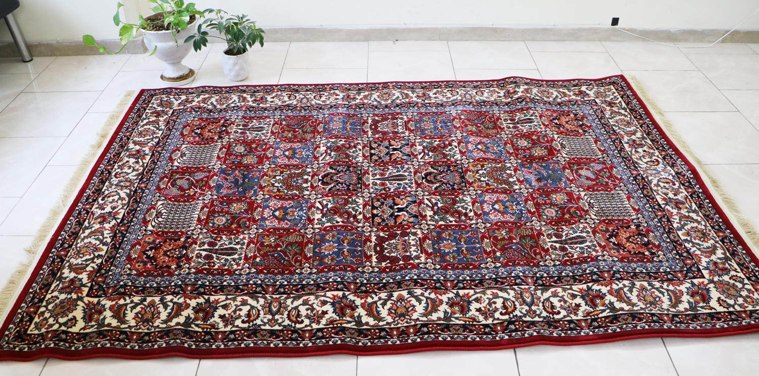 خانه ای شیک با خرید فرش های گبه